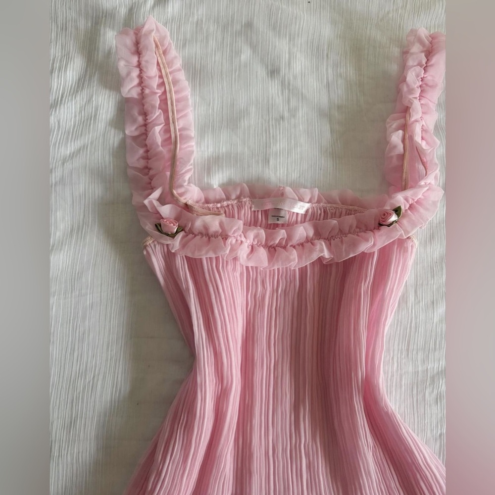 COPY - Vintage VS Ruffle Slip Dress 🐰🎀